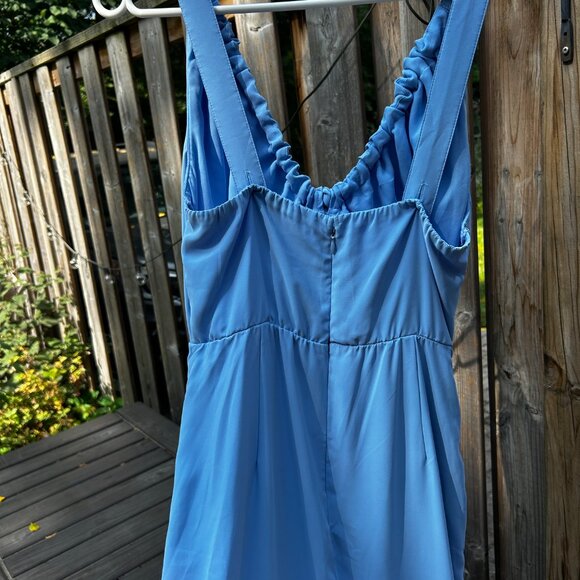 Abercrombie Powder Blue Midi Dress - Picture 5 of 7
